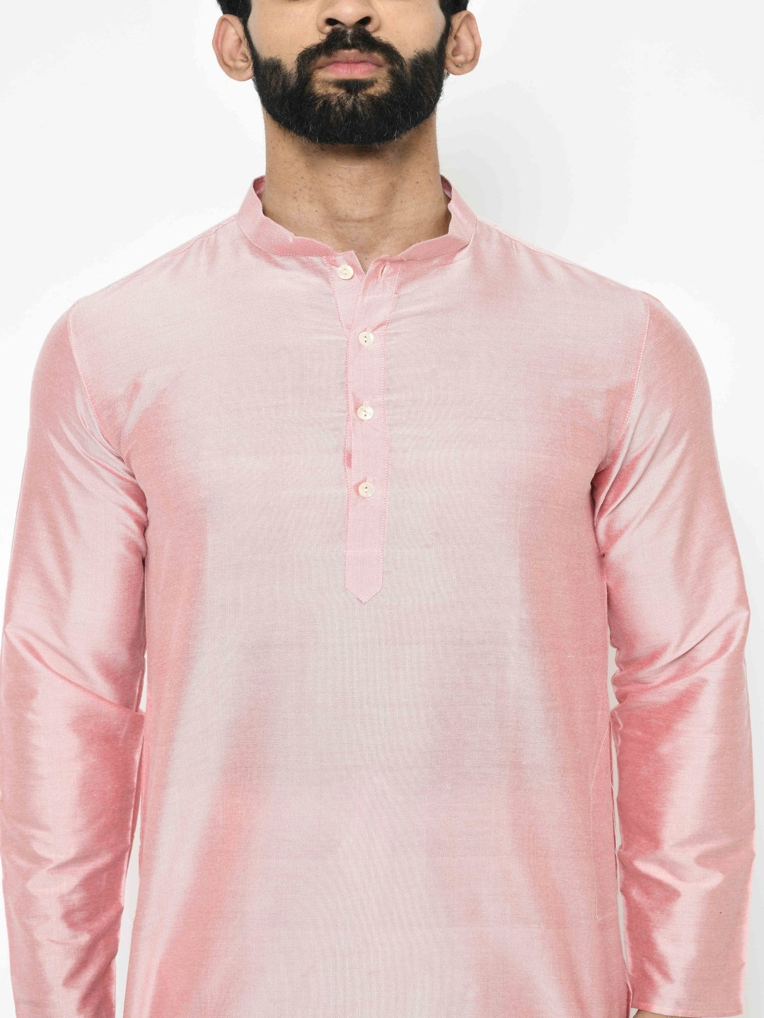 Men's Light Pink Kurta