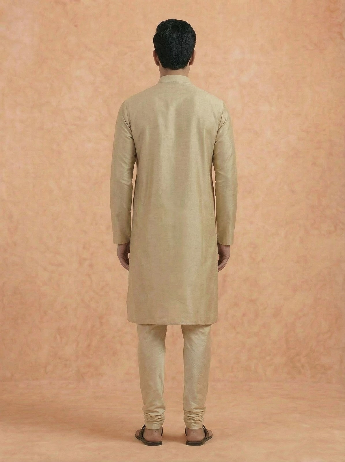 Men Brown Kurta