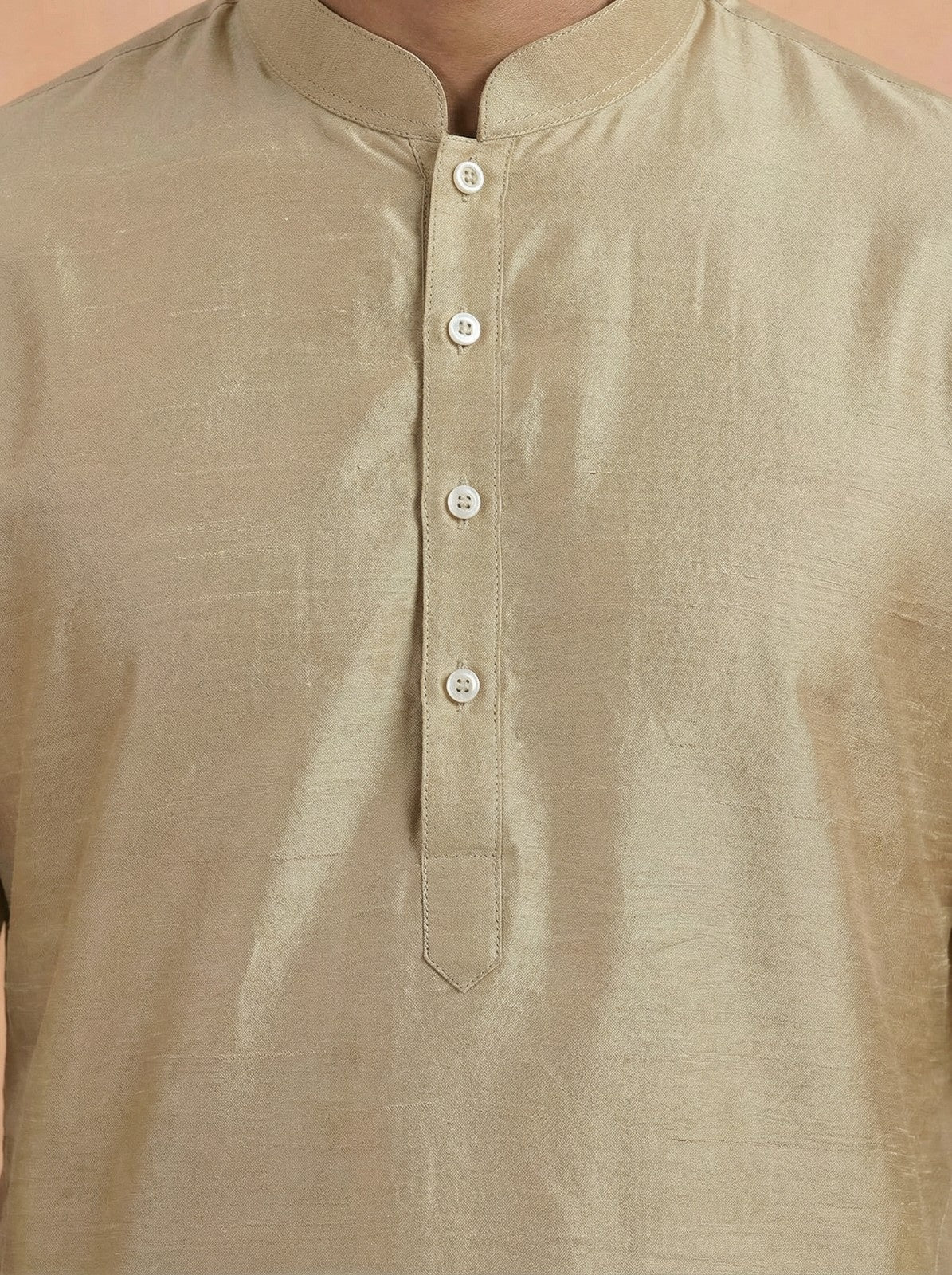 Men Brown Kurta